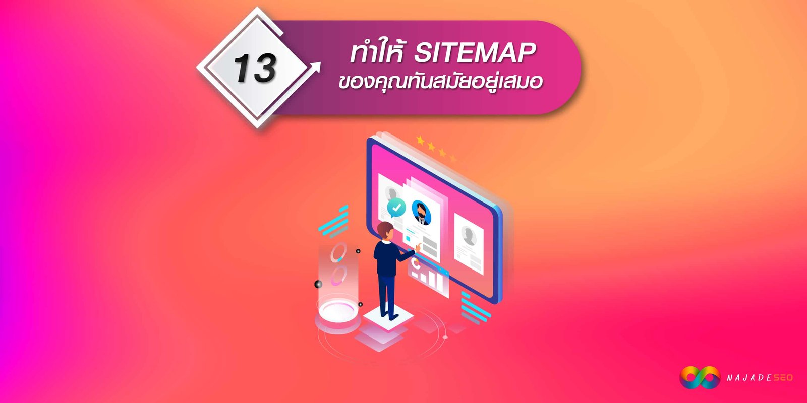 ทำให้ SITEMAP ของคุณทันสมัยอยู่เสมอ